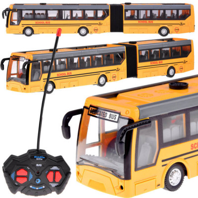 RC0624 autobuz școlar urban articulat, controlat de la distanță foto