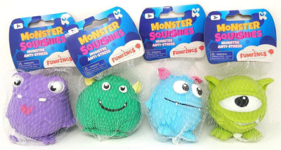 Jucarie Squishy - Monstrulet prietenos PlayLearn Toys foto