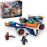 LEGO&reg; Super Heroes - Avionul de lupta al lui Rocket vs Ronan 76278, 290 piese