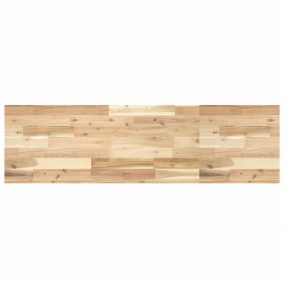 vidaXL Blat de baie netratat, 140x40x4 cm, lemn masiv de acacia foto