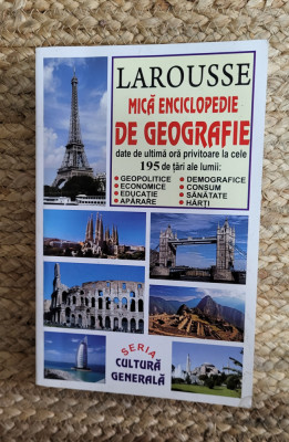 Larousse. Mica enciclopedie de geografie foto