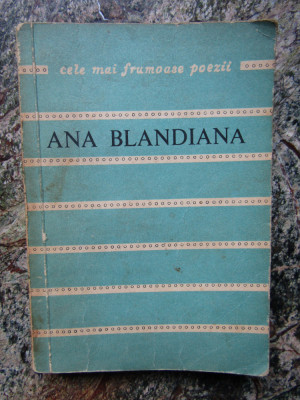 Ana Blandiana - Poeme foto