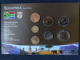 Seria completata monede - Africa de Sud 2005-2009 , 7 monede