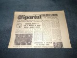 ZIARUL SPORTUL 6 SEPTEMBRIE 1983