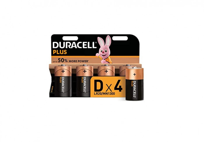 Baterii alcaline Duracell Plus - NOU