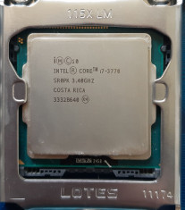 Procesor I7 3770 3,4Ghz socket 1155 foto