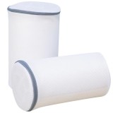 Sac Cilindric pentru Spalare Incaltaminte, Dimensiuni Mari, pentru Masina de Spalat, 35x21x5 cm, Alb