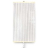 Panou radiant electric decorativ TRIO, incalzire cu infrarosu 430W, Transparent, 100 x 57 cm