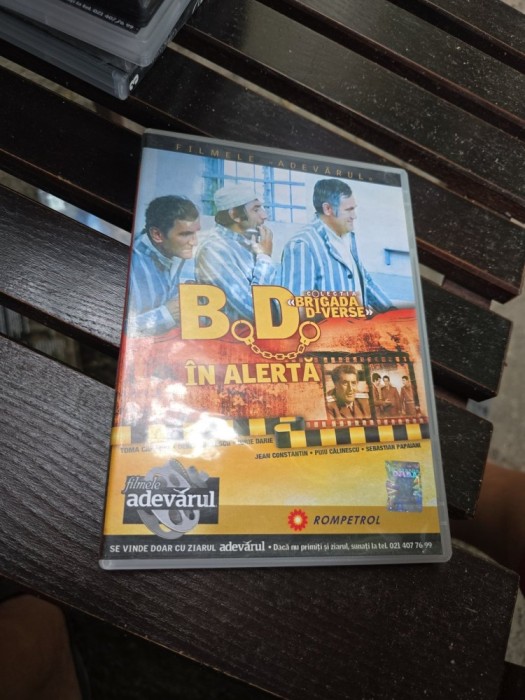 B.D. &icirc;n alertă - Toma Caragiu, Jean Constantin, Puiu Călinescu, Sebastian Papaiani