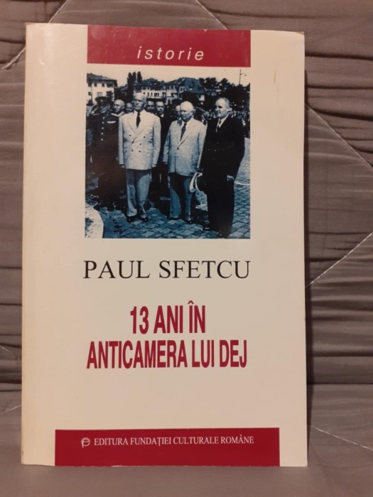 13 ANI IN ANTICAMERA LUI DEJ-PAUL SFETCU