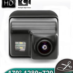 Camera marsarier HD, unghi 170 grade cu StarLight Night Vision pentru Mazda CX-5, CX-7, CX-9, Mazda 3, Mazda 6 - FA927