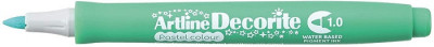 Marker Artline Decorite, Varf Rotund 1.0mm - Verde Pastel foto