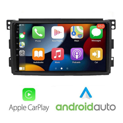 Sistem Multimedia MP5 Smart 2005-2010 J-SMART05 Carplay Android Auto Radio Camera USB CarStore Technology foto