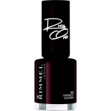 Rimmel 60 Seconds By Rita Ora lac de unghii cu uscare rapida culoare 901 Darkest Desires 8 ml