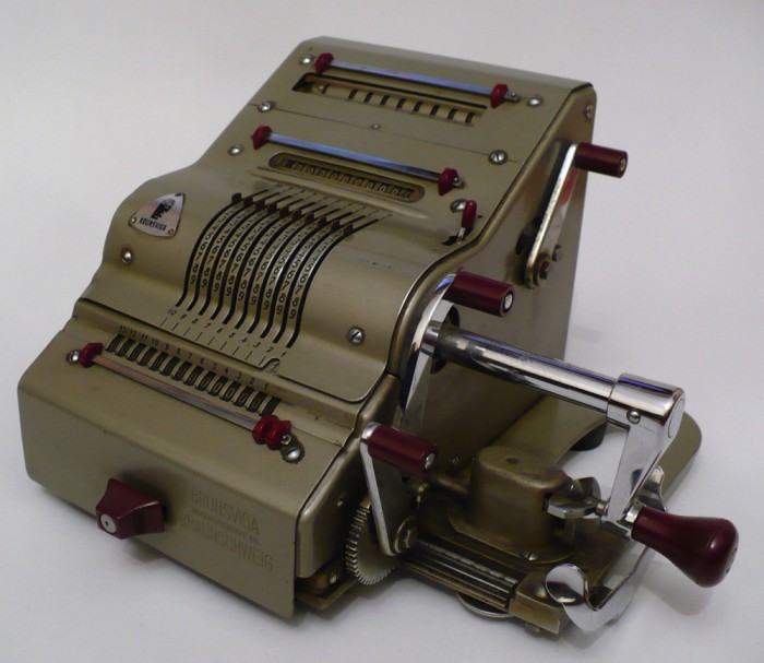 Masina de calcul BRUNSVIGA 13RK - calculator mecanic functional
