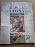 Limba latina. Manual pentru clasa a 9-a - Daniela Vaduva