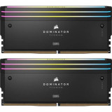 Kit memorie RAM Corsair Dominator Titanium RGB, 64GB, 6600MHz (2x32GB) (Negru)
