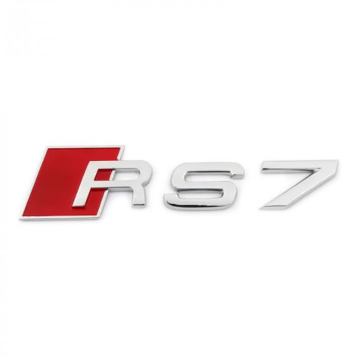 Emblema RS7 Audi Sline metal
