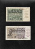 Set 100 + 500 milioane marci mark 1923, Europa