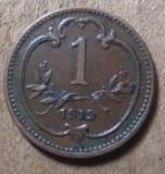 AUT AustroUngaria 1 heller 1912, Europa