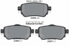 Set placute frana TEXTAR 2596501