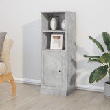 vidaXL Dulap &icirc;nalt, gri beton, 36x35,5x103,5 cm, lemn compozit