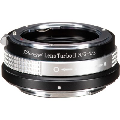 Adaptor Montura Mitakon Lens Turbo Mark 2 Obiectiv Nikon F la Camere Nikon Z MTKLTM2AINZ foto