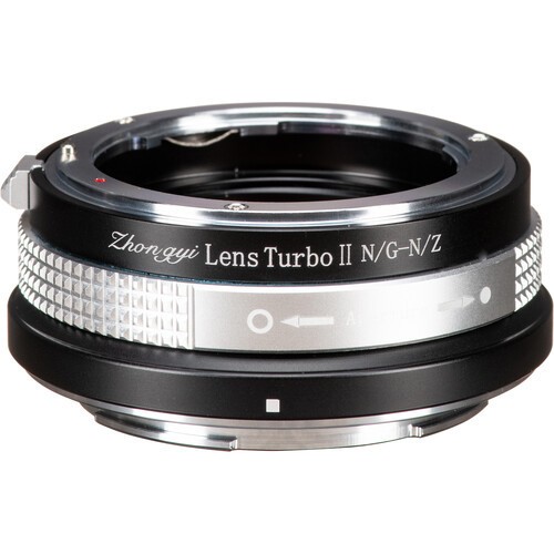 Adaptor Montura Mitakon Lens Turbo Mark 2 Obiectiv Nikon F la Camere Nikon Z MTKLTM2AINZ