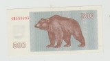 bnk bn Lithuania Lituania 500 talonas 1992 aunc