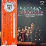 Vinil LP # &quot;Japan Press&quot; Karajan Conducting Vienna Philharmonic Orchestra* And Leontyne Price &lrm;&ndash; Karajan Presents Christmas (VG++)