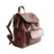 Rucsac dama din piele naturala vachetta, coniac, R123A