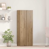 vidaXL Dulap &Icirc;nalt Artisan Oak 60 x 32 x 153 cm Lemn Prelucrat
