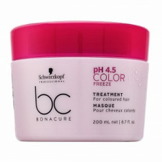 Schwarzkopf Professional BC Bonacure pH 4.5 Color Freeze Treatment masca pentru par vopsit 200 ml foto