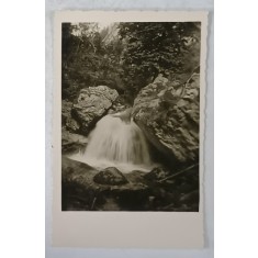 CASCADA BICAZULUI FACUTA IN CHEI , CARTE POSTALA , 1937