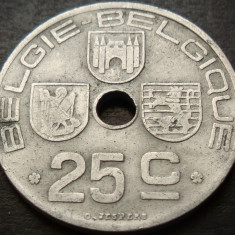 Moneda istorica 25 CENTIMES - BELGIA, anul 1946 * cod 5342