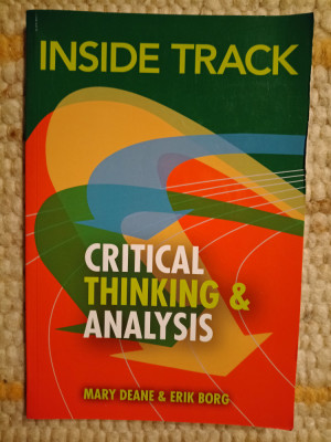 Mary Deane, Erik Borg: Inside track - Critical thinking &amp;amp; analysis foto
