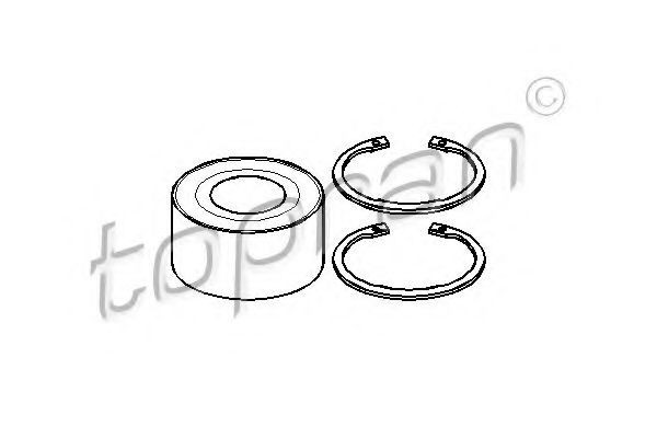 Set rulment roata OPEL ASTRA F Combi (51, 52) (1991 - 1998) TOPRAN 202 434