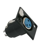 Solcu XLR 3 poli montabil