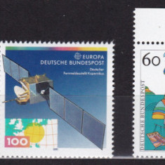 GERMANIA 1991/1992 EUROPA CEPT SERII MNH