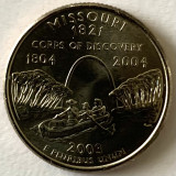 AMERICA QUARTER 1/4 DOLLAR 2003 LITERA P.(Lewis si Clark la St. Louis-MISSOURI), America de Nord, Cupru-Nichel