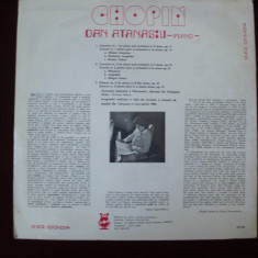 DISC VINIL - CHOPIN - CONCERTUL NR 1 ; NR 2 ; SCHERZO NR 2 - 2 DISCURI