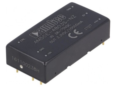 Convertor DC/DC 33W 36-75V la 3.3V 10A 2x1 foto