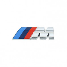 Emblema BMW M Power, montare pe portbagaj, 55mm foto