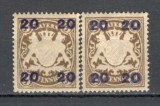 Bayern.1920 Stema de stat in ornament-supr. XB.15