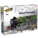 Kit STEM Trenul Flying Scotsman, nivel avansat, 331 piese, Construct It