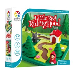 Smart Games , Little Red Riding Hood Deluxe, joc de logica cu 48 de provocari, 4+ ani