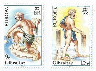 |Gibraltar, Europa CEPT, 1981, MNH foto