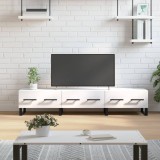 Cumpara ieftin Comodă TV, alb, 150x36x30 cm, lemn prelucrat
