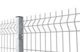 Stalp Prezincat Pentru Gard 1.5x60x40mm - 1.75m, Cu Capac Fara Gauri