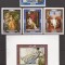 AJMAN PICTURA FRANCEZA ( serie + colita ndt. ) MNH
